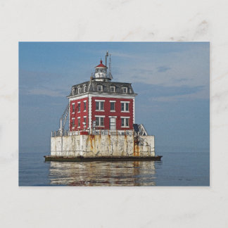 New London's Ledge Light House Briefkaart