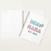 New Mama Est 2023 - Planner avec Gold Binding (Devant avec enveloppe)