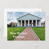 New Market Virginia Briefkaart (Voorkant / Achterkant)