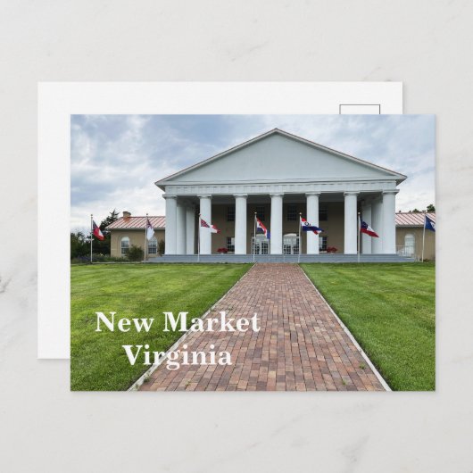 New Market Virginia Briefkaart (Voorkant / Achterkant)