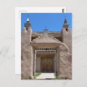 New Mexico Adobe Church Briefkaart (Voorkant / Achterkant)