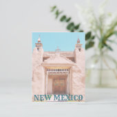 New Mexico Adobe Church Briefkaart (Staand voorkant)