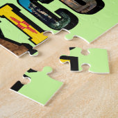 New Mexico Afbeelding Tekst Legpuzzel (Zijkant)