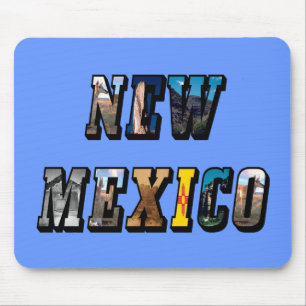New Mexico Afbeelding Tekst Muismat