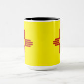 New Mexico Bee Keeper Honing Bee Zia Symbool Mok (Midden)