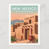  New Mexico Briefkaart (Voorkant)