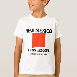 New Mexico - Buitenaardse Welkom T-shirt