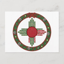 New Mexico Christmas Uitnodiging Briefkaart