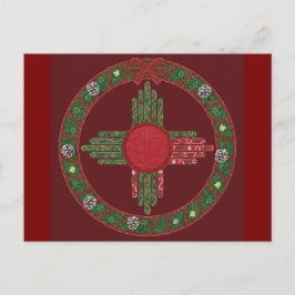New Mexico Christmas Uitnodiging Briefkaart