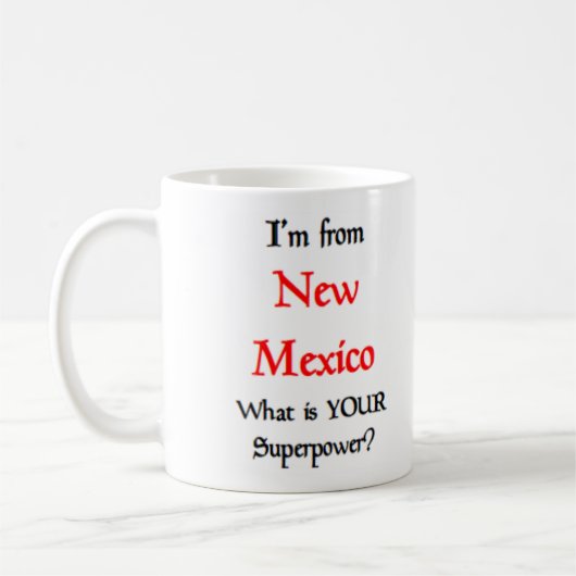 new mexico coffee mug koffiemok (Links)