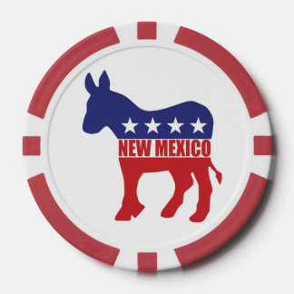 New Mexico Democrat Donkey Pokerchips