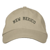 New Mexico Embroided Basic Pet Olive Green (Voorkant)