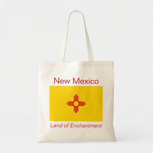New Mexico Flag Bag Tote Bag (Voorkant)