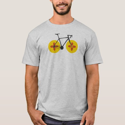 New Mexico Flag Cycling T-shirt (Voorkant)