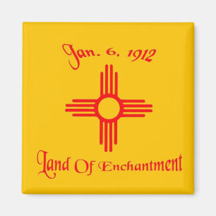 New Mexico Flag Magnet Magneet