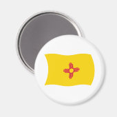 New Mexico Flag Magnet Magneet (Voorkant / Achterkant)