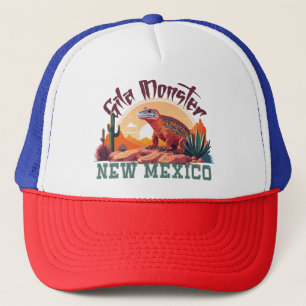 New Mexico Gila Monster in een woestijnomgeving Trucker Pet