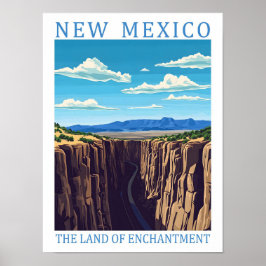 New Mexico, het land van de betovering Poster
