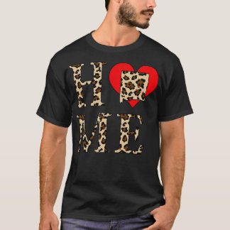 New Mexico Home Luipaard Print T-shirt