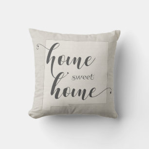 New Mexico - Home Sweet Home burlap-look Kussen