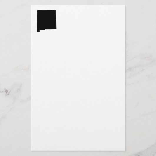 New Mexico in zwart-wit Briefpapier (Voorkant)