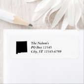 New Mexico in zwart-wit Etiket (Insitu)