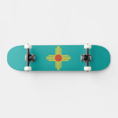 New Mexico License Bord Skateboard (Horizontaal)