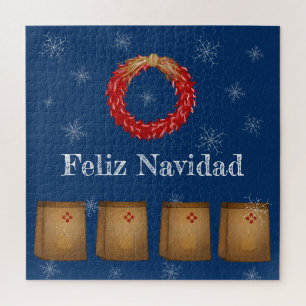 New Mexico Luminarias Farolitos Zia Red Chili Legpuzzel