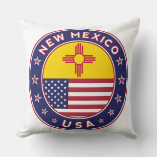 New Mexico, New Mexico sticker, telefooncase Kussen