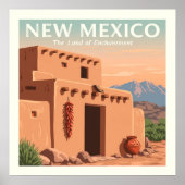 New Mexico Poster (Voorkant)