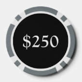 New Mexico Proof Gold State Quarter Poker Chips (Achterkant)