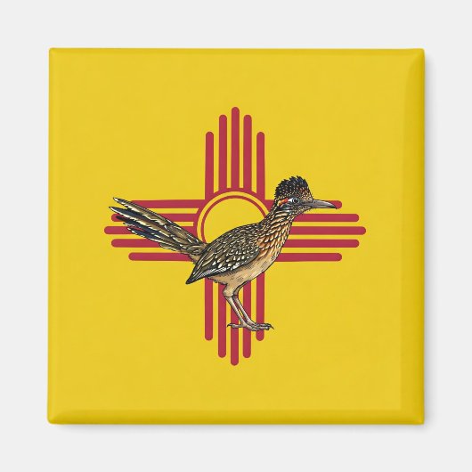 New Mexico Road Runner  Magneet (Voorkant)