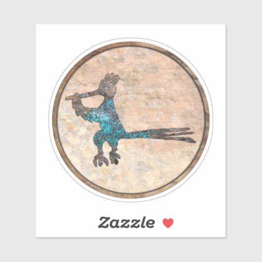 New Mexico Road Runner Sticker (Vel)