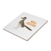 New Mexico Roadrunner Tegeltje (Zijkant)