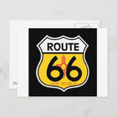 New Mexico Route 66 Shield Briefkaart (Voorkant / Achterkant)