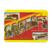 New Mexico, Santa Fe Magnet Magneet (Horizontaal)