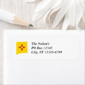 New Mexico Shape Etiket (Insitu)