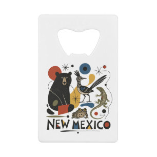 New Mexico Southwest Spirit Kredietkaart Flessenopener