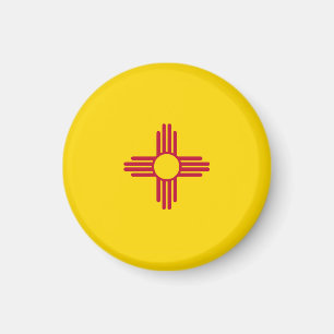 New Mexico State Flag Verenigde Staten Magneet