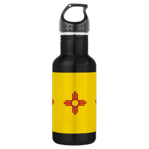 New Mexico State Flag Vrijheidsfles Waterfles