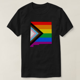 New Mexico State Pride LGBTQ Progress Pride T-shirt