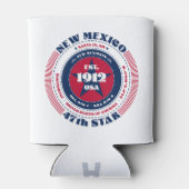 New Mexico State Pride Monogram Koeler (Achterkant)