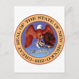 New Mexico State Seal Briefkaart