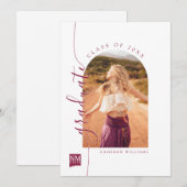 New Mexico State University Graduation Aankondiging (Voorkant / Achterkant)