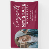 New Mexico State University Graduation Spandoek (Verticaal)