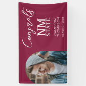 New Mexico State University Graduation Spandoek (Verticaal)