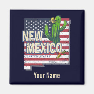 New Mexico State Verenigde Staten Kaart Verenigde Magneet