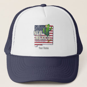 New Mexico State Verenigde Staten Kaart Verenigde Trucker Pet