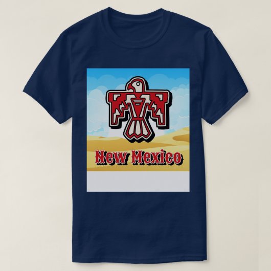 New Mexico Thunderbird T-shirt (Design voorkant)