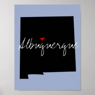 New Mexico Town Poster